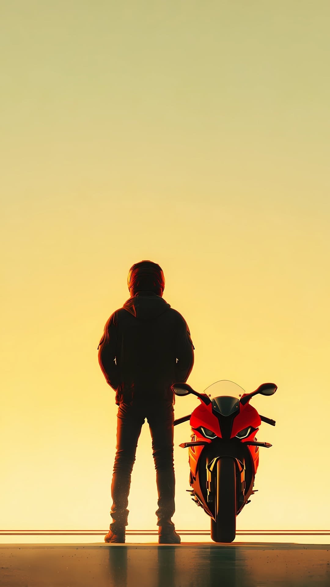 Alone Boy Bike Wallpaper 4K 🔥 Download